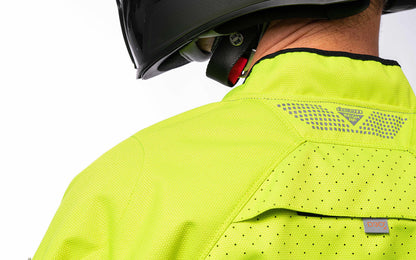 Icon Mesh AF Adult Mens Hi-Vis Motorcycle Street Racing Sport Jacket