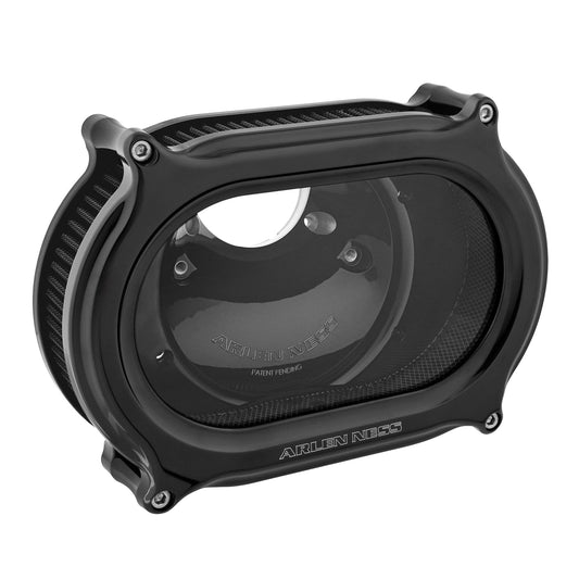 Arlen Ness Method Stage 2 Black Air Filter Kit for 99-17 Harley Touring Softail