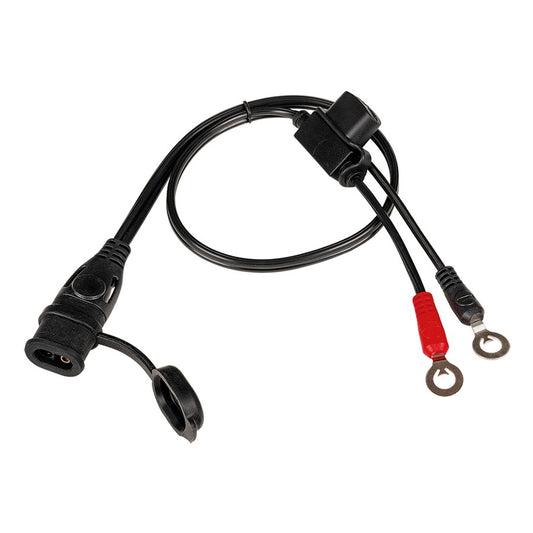 OptiMate 20" Motorcycle ATV UTV Battery Lead Pigtail Weatherproof with 15A Fuse