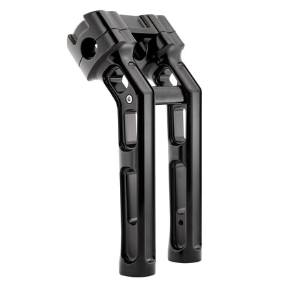 Arlen Ness Method 10" Black Pullback Handlebar Riser for 2018-24 Harley Softail