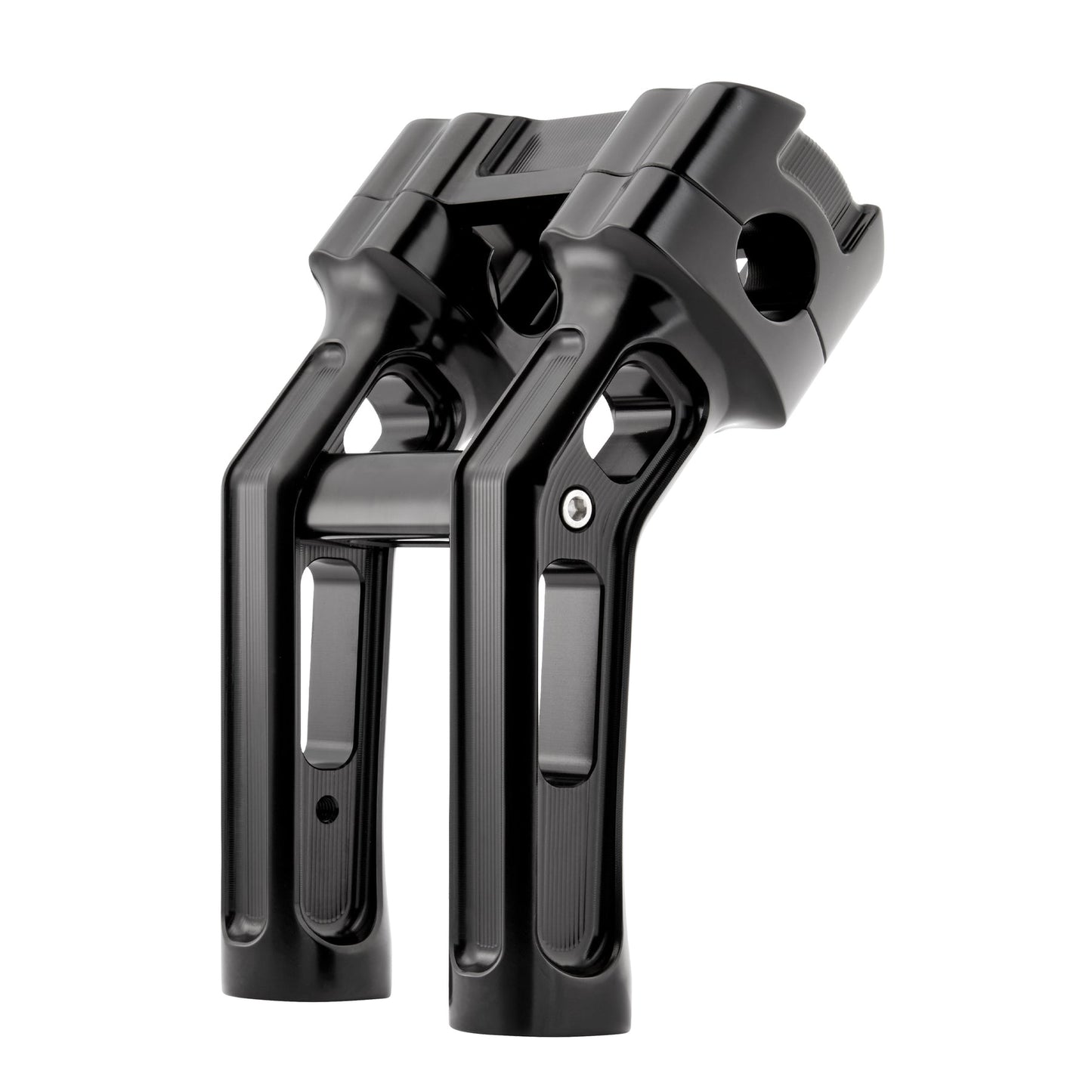 Arlen Ness Method 7" Black Pullback Handlebar Riser for 2018-2024 Harley Softail