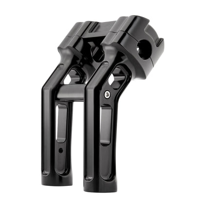 Arlen Ness Method 7" Black Pullback Handlebar Riser for 2018-2024 Harley Softail