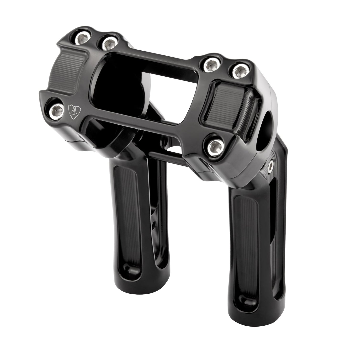 Arlen Ness Method 7" Black Pullback Handlebar Riser for 2018-2024 Harley Softail