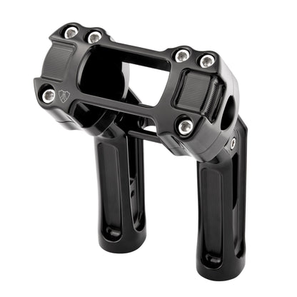 Arlen Ness Method 7" Black Pullback Handlebar Riser for 2018-2024 Harley Softail