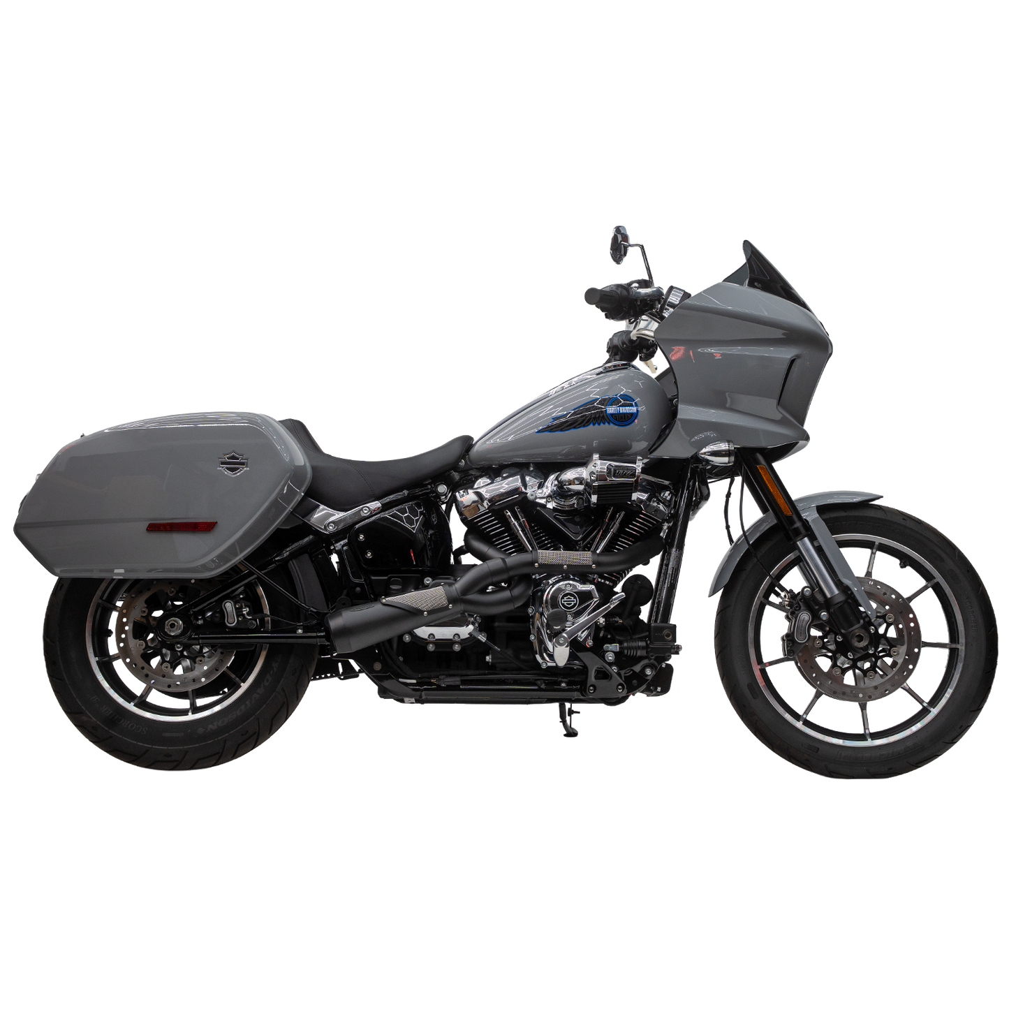 Trask Big Sexy 2-1 Black Exhaust System fits 2025-26 Harley Softail Low Rider ST