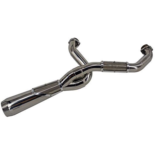 Trask Big Sexy Polished 2-1 Exhaust System fits 2025 Harley Softail Low Rider ST