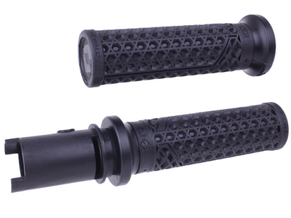ODI Vans Black 1" Lock-On Handlebar Grips for 2023-2025 Harley Touring Softail