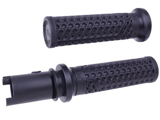 ODI Vans Black 1" Lock-On Handlebar Grips for 2023-2025 Harley Touring Softail