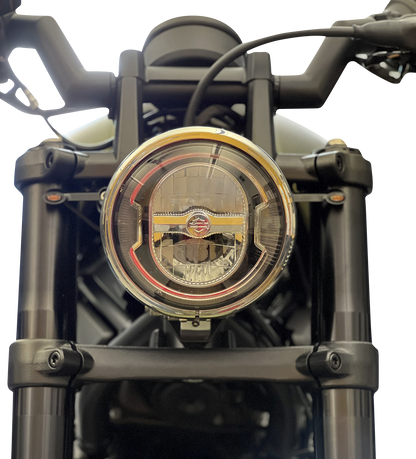 Kodlin Motorcycle Black Headlight Bracket 2021-2024 Harley Davidson Sportster S