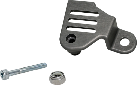 Dyno-jet Aluminum Motorcycle Side Stand Switch Guard 2021-2023 Harley Pan America
