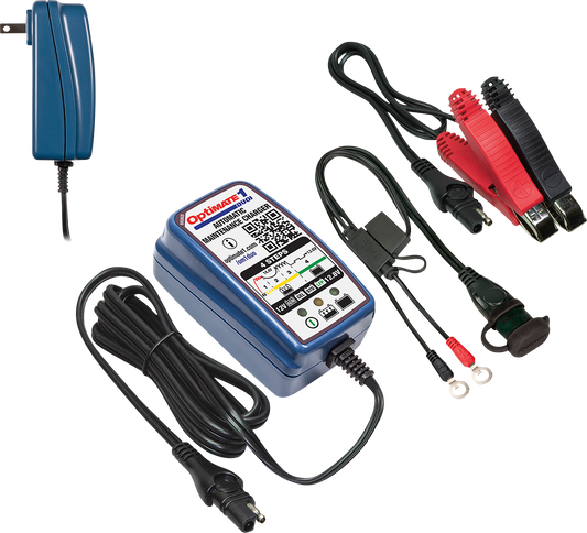 Tecmate Optimate 1 Voltmatic Battery Charger Maintainer 12V Motorcycle ATV Snow