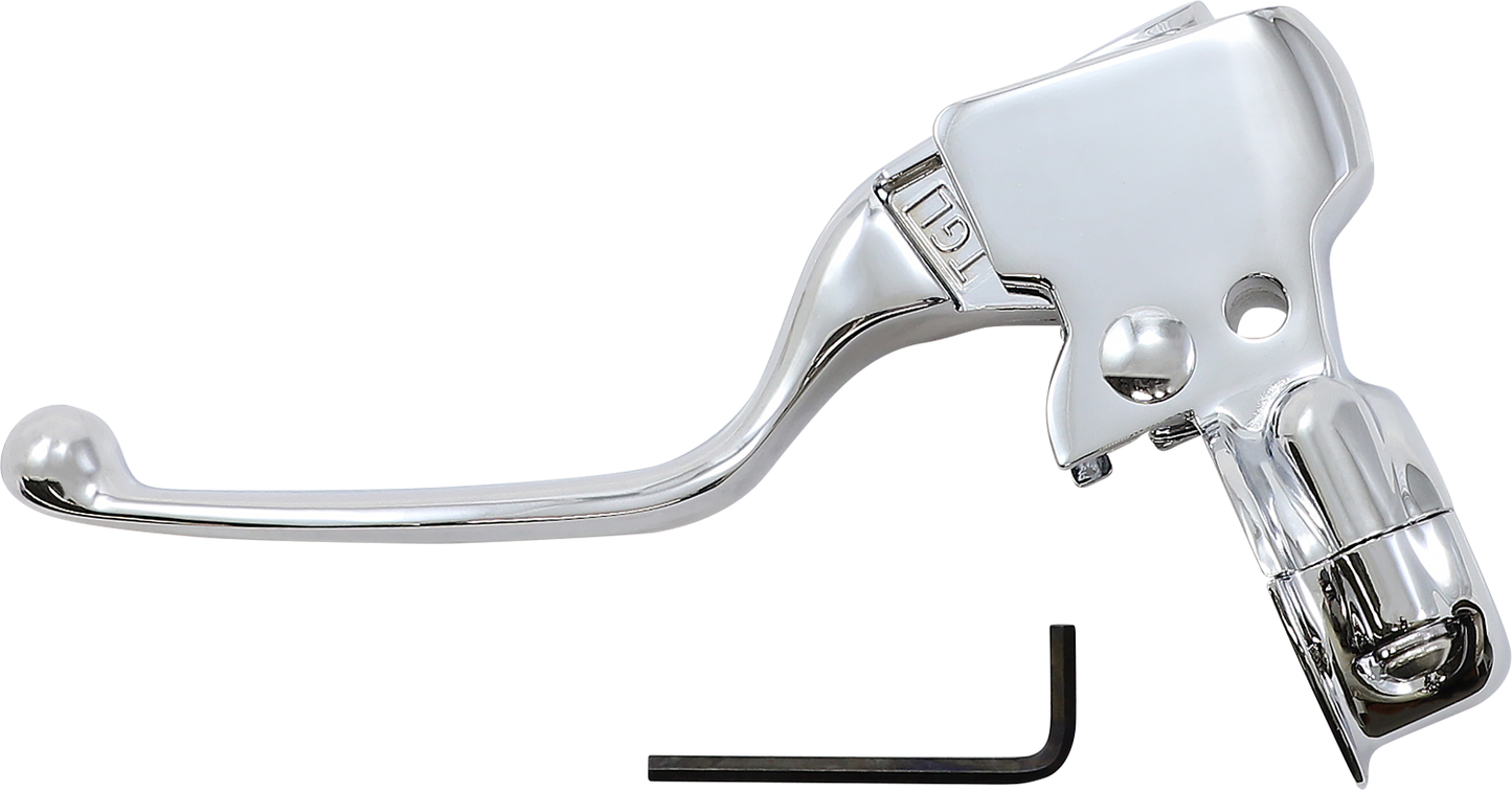 Drag Specialties Chrome Clutch Lever Assembly 2018-2024 Harley Softail Models