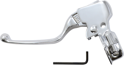Drag Specialties Chrome Clutch Lever Assembly 2018-2024 Harley Softail Models