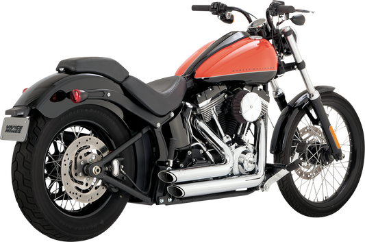 Vance & Hines Shortshots Staggered Exhaust System 2012-17 Harley Softail 17325