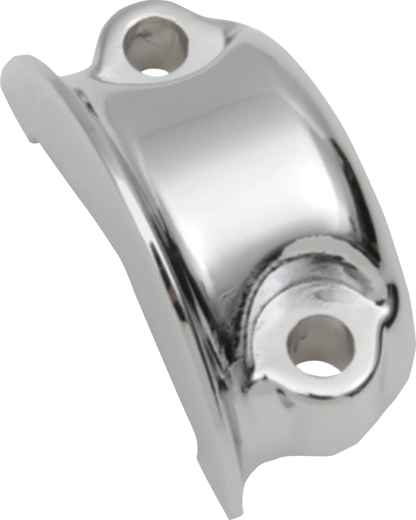 Drag Specialties Chrome Clutch & Brake Control Clamp Halves 2018-2020 Harley FLS