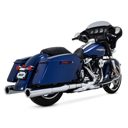 Vance & Hines Power Dual Chrome Header System fits 2017-2024 Harley Touring FLHT