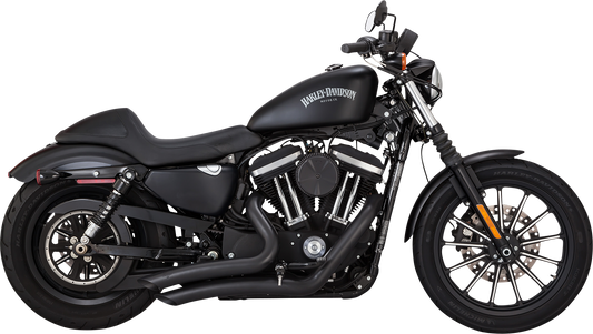 Vance & Hines Black Big Radius Exhaust System 2014-2022 Harley Sportster 46367