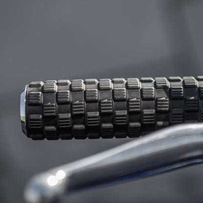 Arlen Ness Air Trax Chrome TBW Handlebar Grips for 23-26 Harley Touring Softail
