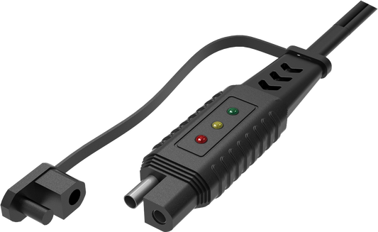 BS Universal 20" Motorcycle Battery Charger Charge Indicator w/ LED Pigtail