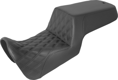 Saddlemen Step Up Lattice Stitch Gel Seat fits 2021-2026 Harley Pan America 1250