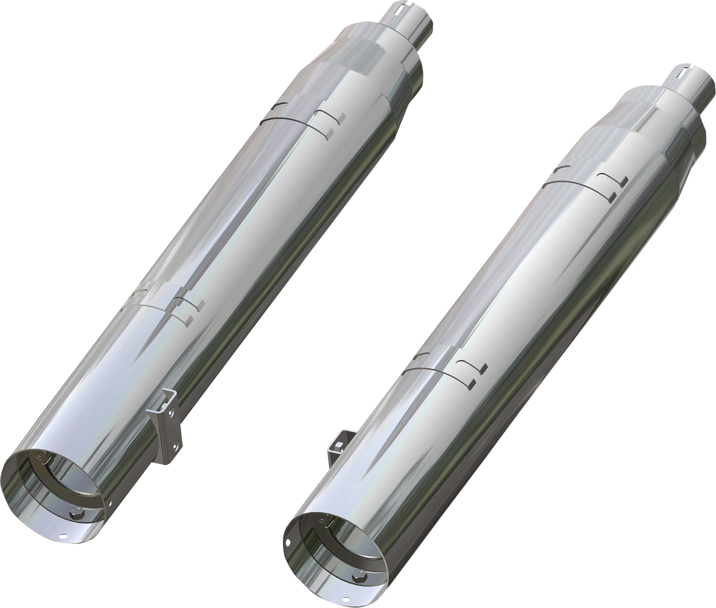 Khrome Werks 4.5" War Hammer Mufflers for 2014-2024 Indian Challenger Pursuit