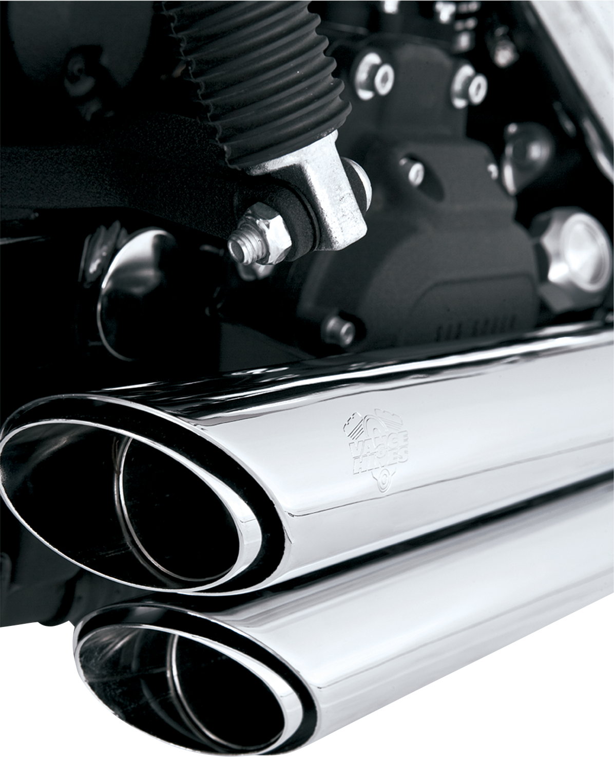 Vance & Hines Shortshots Staggered Exhaust System 2006-2011 Harley Dyna 17317