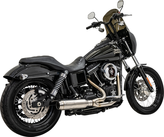 Bassani Ripper 2-1 Stainless Steel Exhaust for 2006-2017 Harley Dyna FXDL FXDB