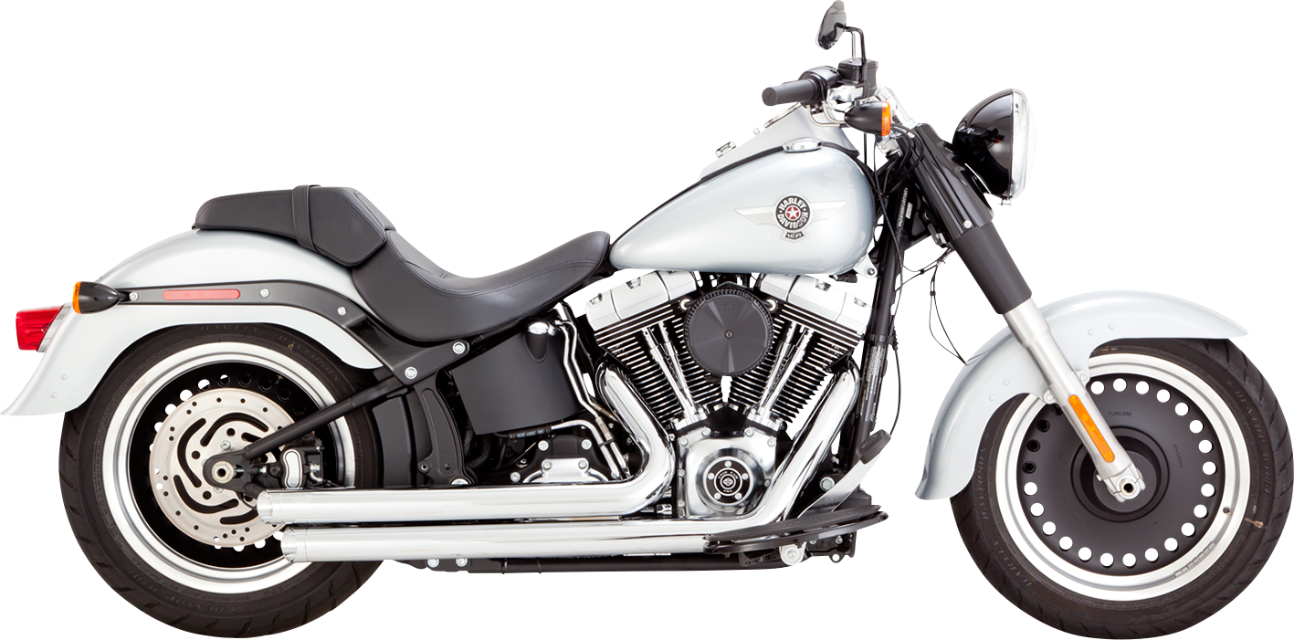 Vance & Hines Big Shots Staggered Exhaust System 1986-2017 Harley Softail 17339