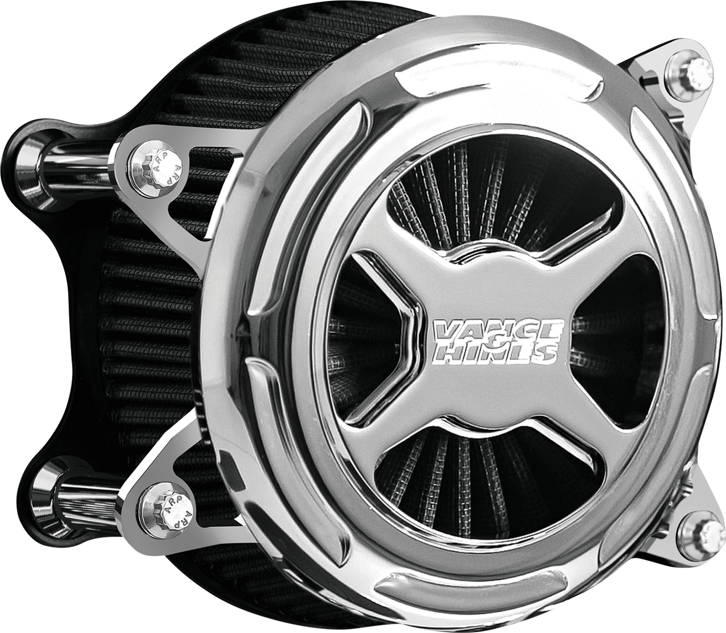 Vance & Hines VO2 X Chrome Air Filter Cleaner Kit 1991-2022 Harley Sportster