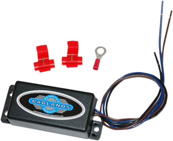 Badlands 12V Turn Signal Load Equalizer 91-99 Harley Dyna Touring Softail XL FXR