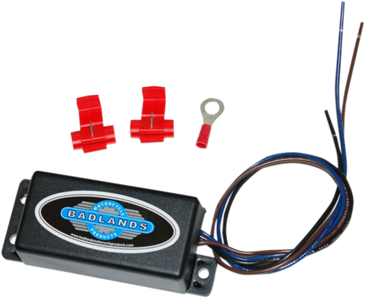 Badlands 12V Turn Signal Load Equalizer 91-99 Harley Dyna Touring Softail XL FXR