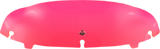 Klock Werks Pink Ice Flare 4" Red Fairing Windshield for 2014-23 Harley Touring