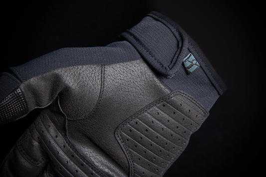 Icon Stormhawk Mens Pair Black Motorcycle Riding Street Racing Gloves