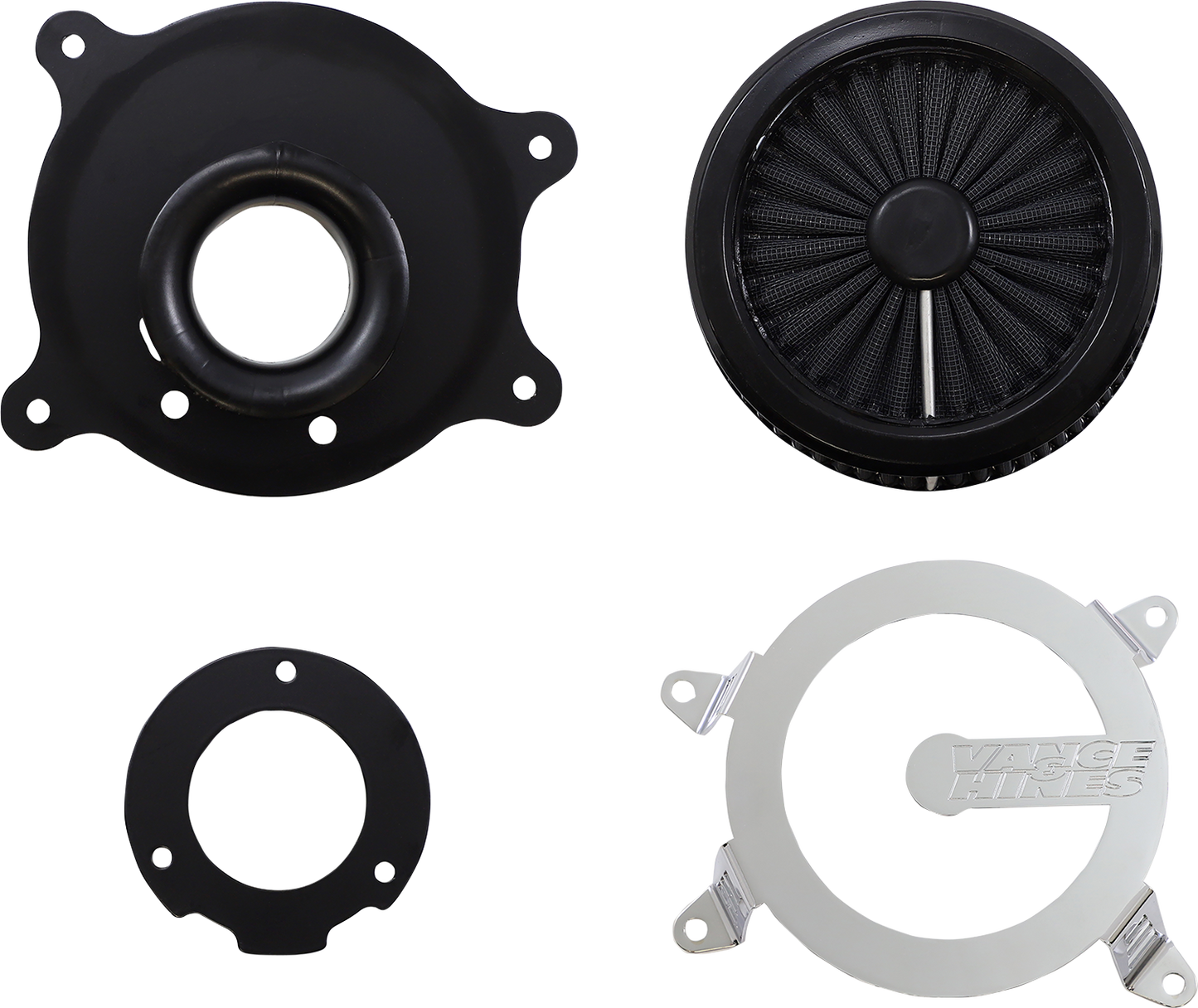 Vance & Hines VO2 Cage Fighter Air Filter 2008-2017 Harley Touring Softail Dyna