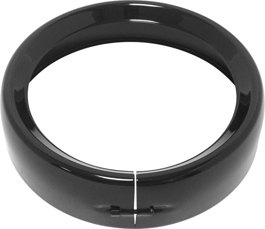 Harddrive Black Motorcycle Headlight Trim Ring 1988-2020 Harley Touring Models
