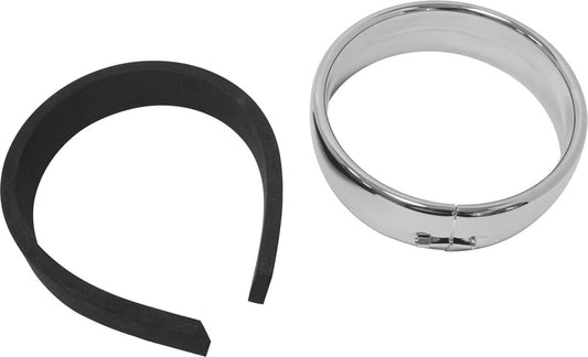 Harddrive Frenched 5-3/4" Headlight Trim Ring 1994-2020 Harley Sportster Models