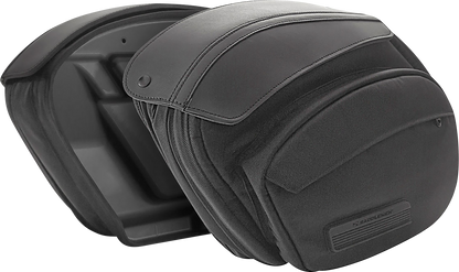 Saddlemen DXT Rigid Mount Leather Saddlebags for 2018-2022 Softail FXLRS FXFBS
