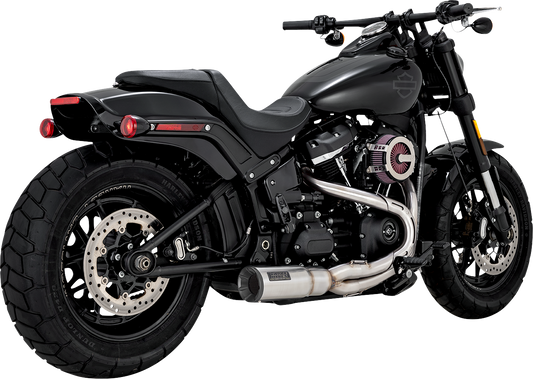 Vance & Hines 2-into-1 Upsweep Short Exhaust System 2018-2022 Harley Softail