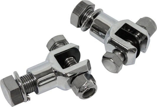 Harddrive 1/2"-20 Motorcycle Footpeg Mounts 1986-1993 Harley Sportster Models