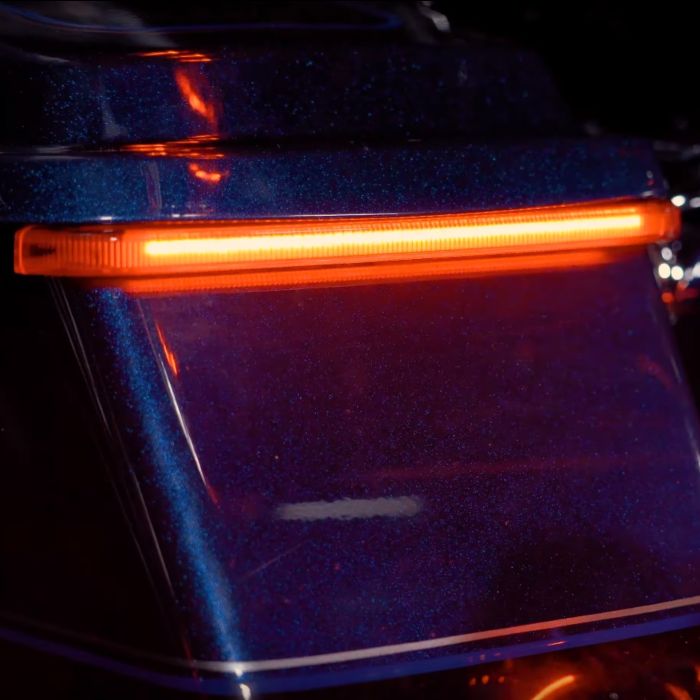 Custom Dynamics LED Saddlebag Turn Brake Light Kit 2009-13 Harley CVO Touring