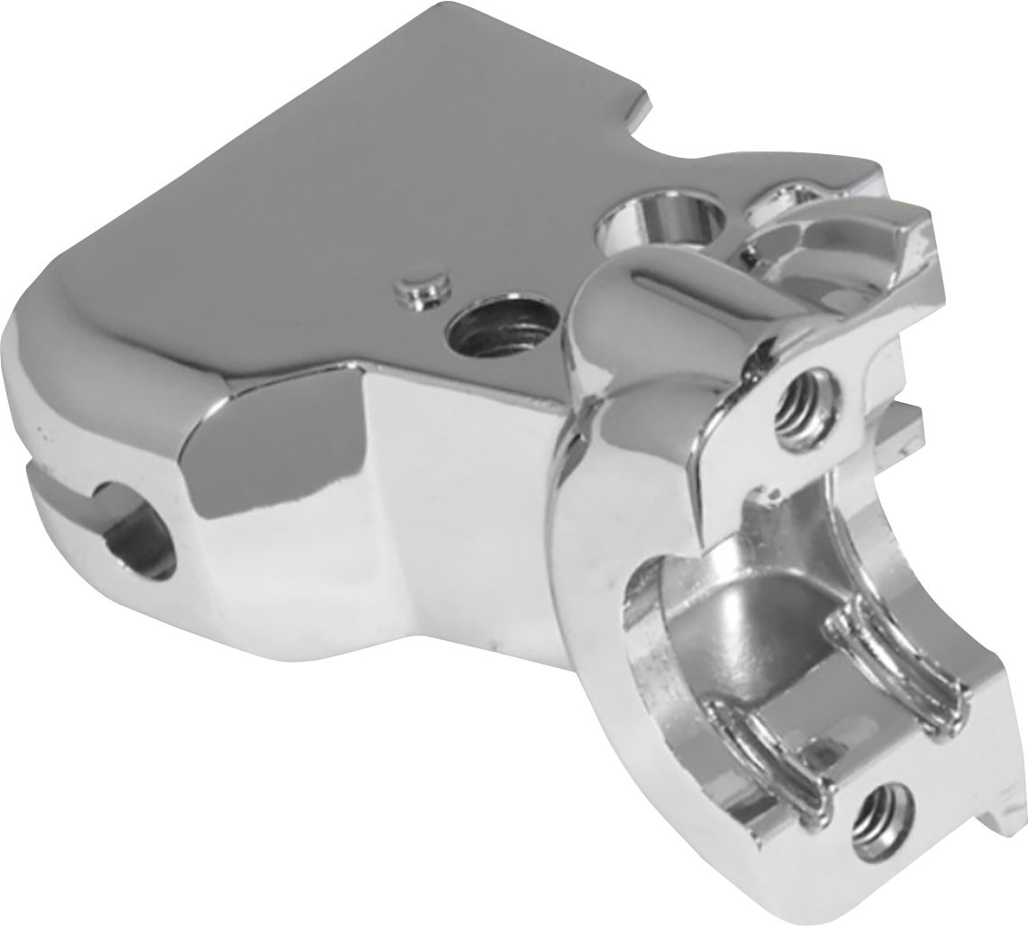 Drag Specialties Chrome Clutch Lever Bracket for 2018-2024 Harley Softail M8