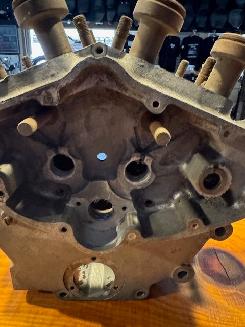 1 Set of 1947 Indian Chief Engine Motor Cases NO DAMAGE