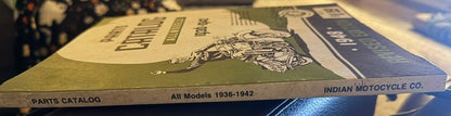 1948 Indian Motorcycle Parts Catalog 1936-42 All Models Chuck Myles Collection