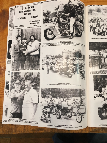 Reprint of The Motorcycle Post Indian Come Home Rallies 1972-1976 Chuck Myles