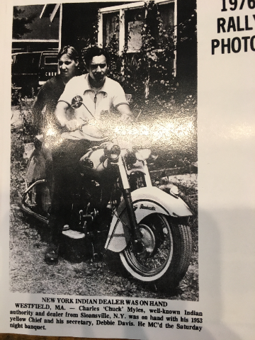 Reprint of The Motorcycle Post Indian Come Home Rallies 1972-1976 Chuck Myles