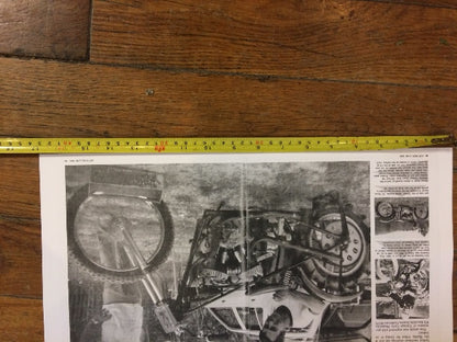 Chuck Myles Vintage Replica The Indian Hillclimber  22" x 17" Carstock Poster