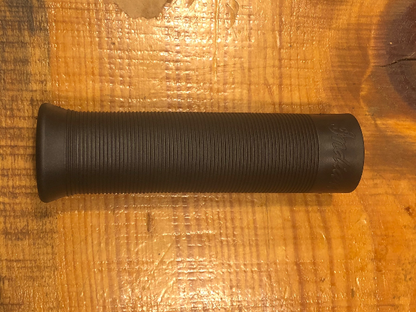 Chuck Myles NOS Black Pair Indian Motorcycle 1" Handlebar Hand Grips