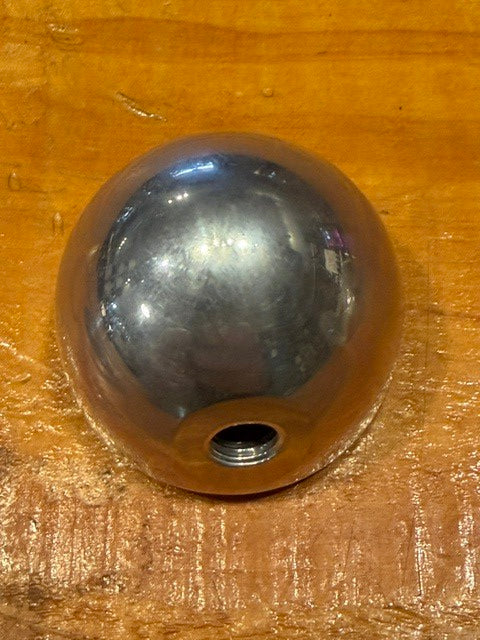 Vintage Indian Chief 74 Motorcycle Shift Knob Red Chrome Chuck Myles Collection