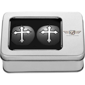 Figurati Designs Don't Thread on Me Swingarm Covers for 1980-2025 Harley