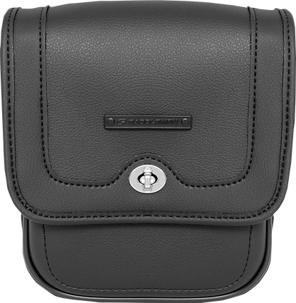 Saddlemen D144 T-Bar Handlebar Rigid Universal Storage Bag for Harley Davidson